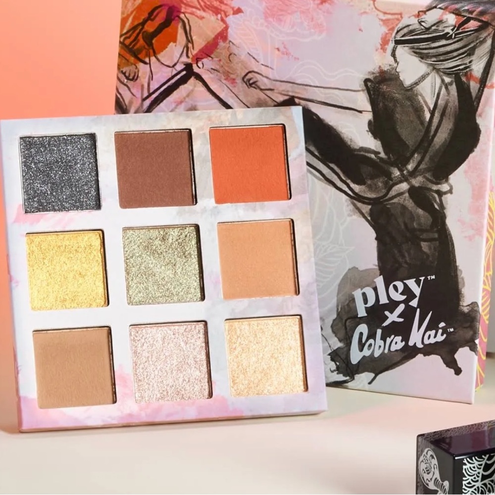 Pley Beauty Cobra Kai Palette Limited Edition Eyeshadow Collection